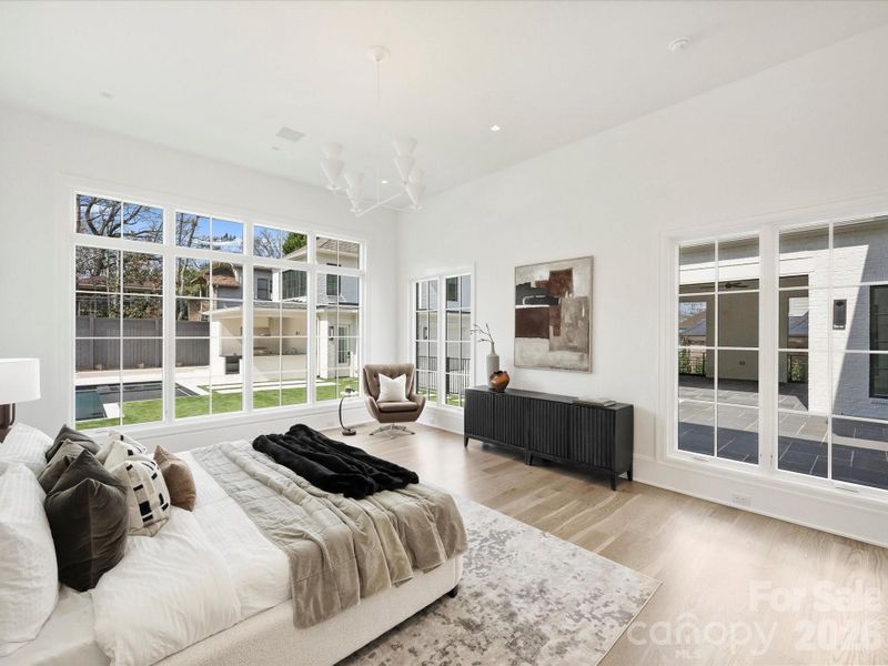 Furnished interior view inside a new home in , Charlotte (Image 14).
