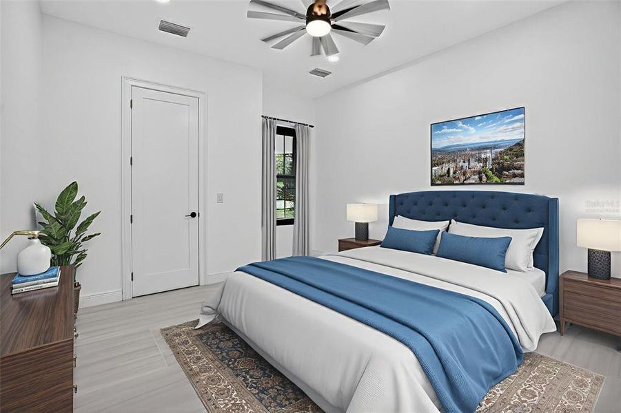 Furnished interior view inside a new home in , Wesley Chapel (Image 17). Furnished interior view inside a new home in , Wesley Chapel (Image 17).