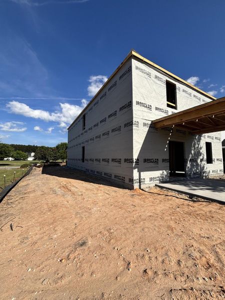 In-progress construction of a new home in , Summerville, SC (Image 4).
