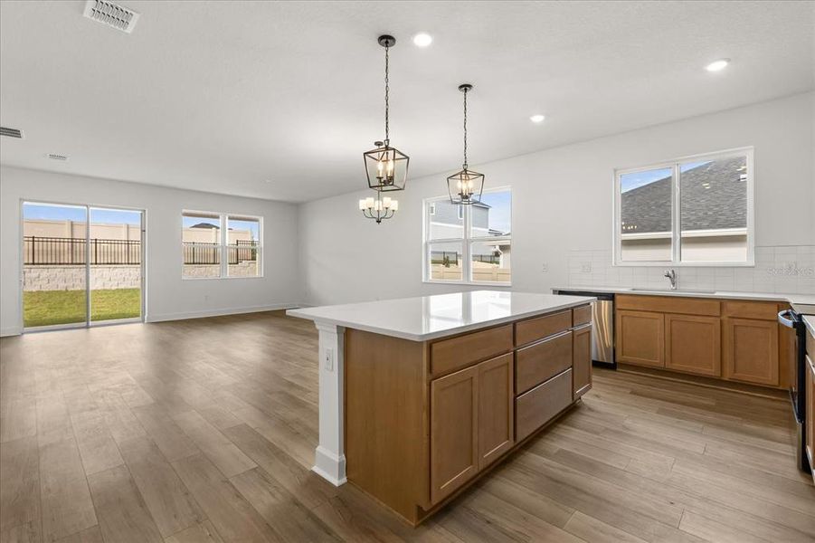 Furnished interior view inside a new home in , Groveland (Image 6).