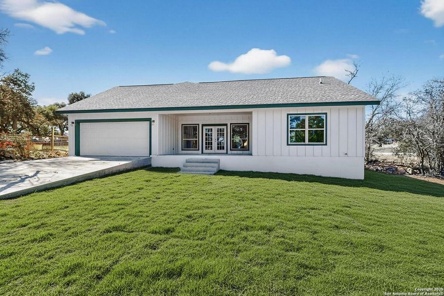 Exterior details and patio area of a home in , Spring Branch (Image 20).