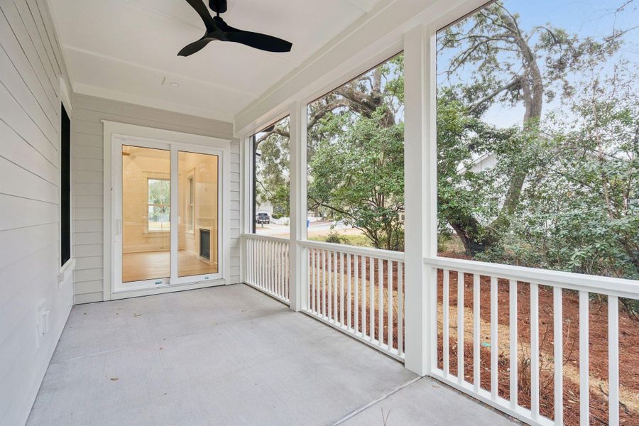 Exterior details and patio area of a home in , Mount Pleasant (Image 41).