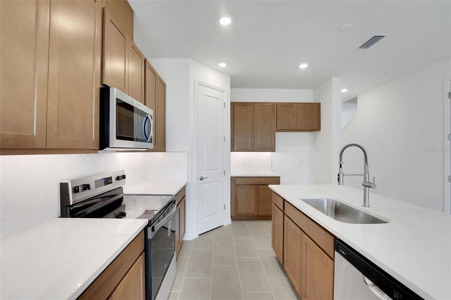 Furnished interior view inside a new home in Shores at Mirada, San Antonio (Image 6).