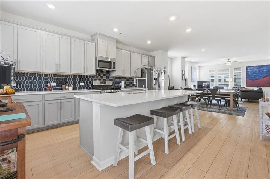 Furnished interior view inside a new home in , Lawrenceville (Image 7).
