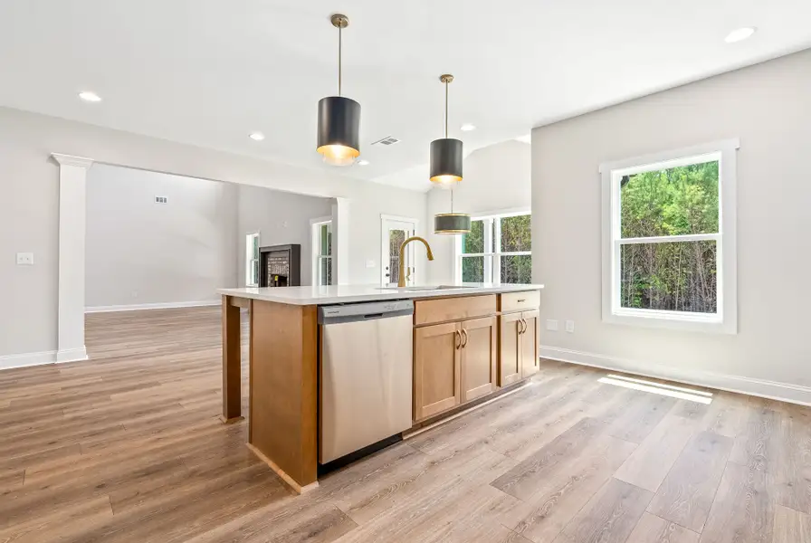 Furnished interior in a model home at Mitchell Farms in LaGrange (Image 3). Furnished interior in a model home at Mitchell Farms in LaGrange (Image 3).