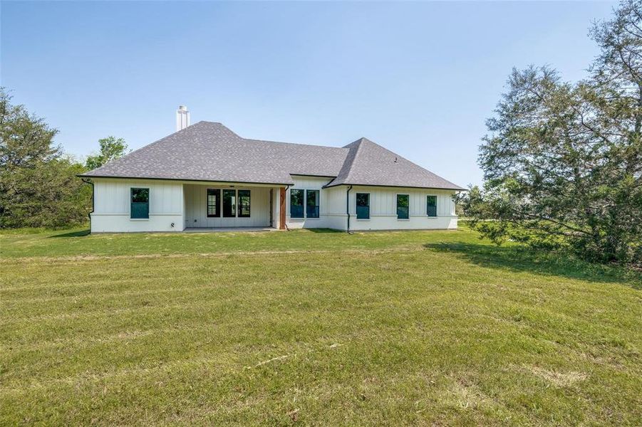 Exterior details and patio area of a home in , Caddo Mills (Image 23). Exterior details and patio area of a home in , Caddo Mills (Image 23).