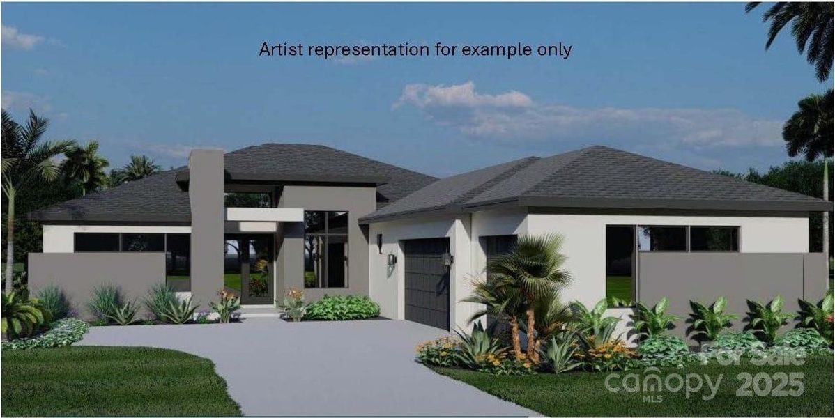 Artist representation for example only