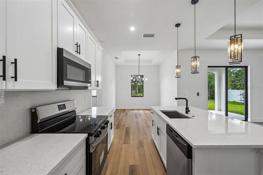 Furnished interior view inside a new home in , North Port (Image 11).