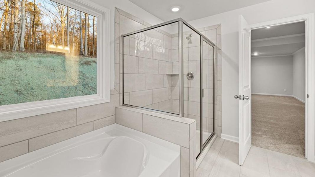 Furnished interior view inside a new home in Butner Estates, South Fulton (Image 11).