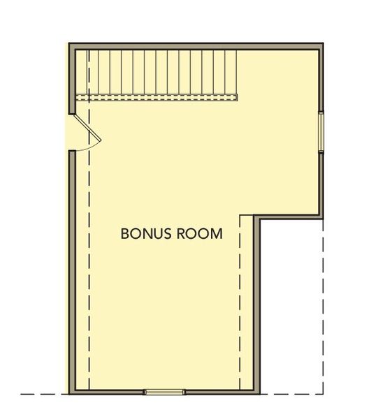 2D floor plan layout for the Cottonwood by Kerley Family Homes in Pevensie Manor, Powder Springs, GA (Image 7).