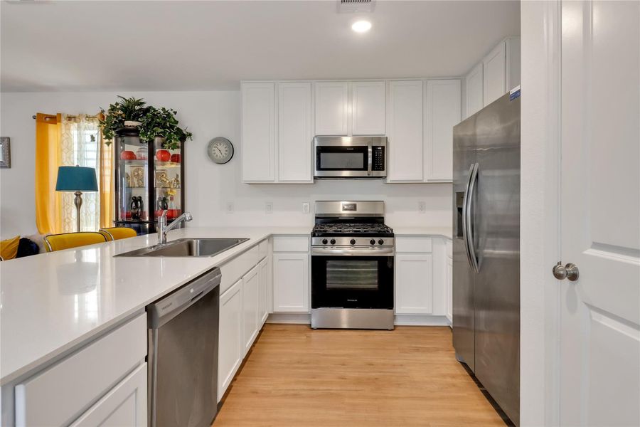 Furnished interior view inside a new home in Tavola, New Caney (Image 4).