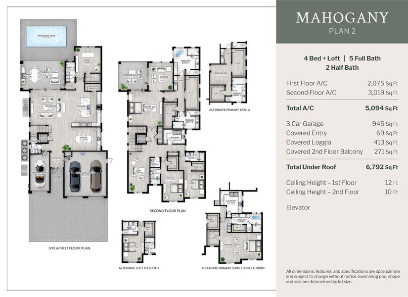 2D floor plan layout of this home in , West Palm Beach, FL (Image 2).