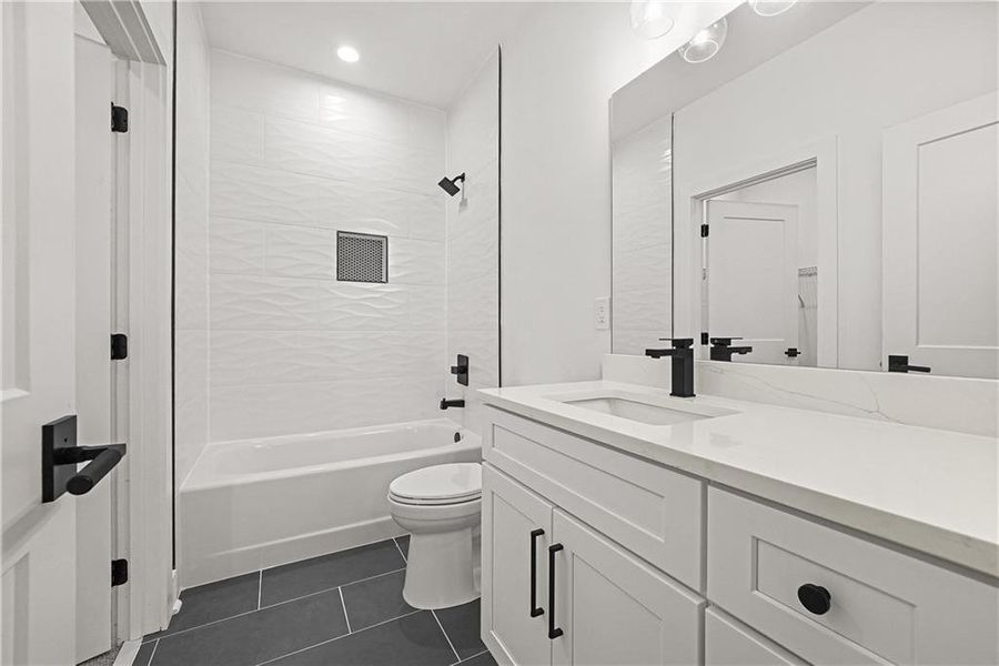 Furnished interior view inside a new home in , Hoschton (Image 18).