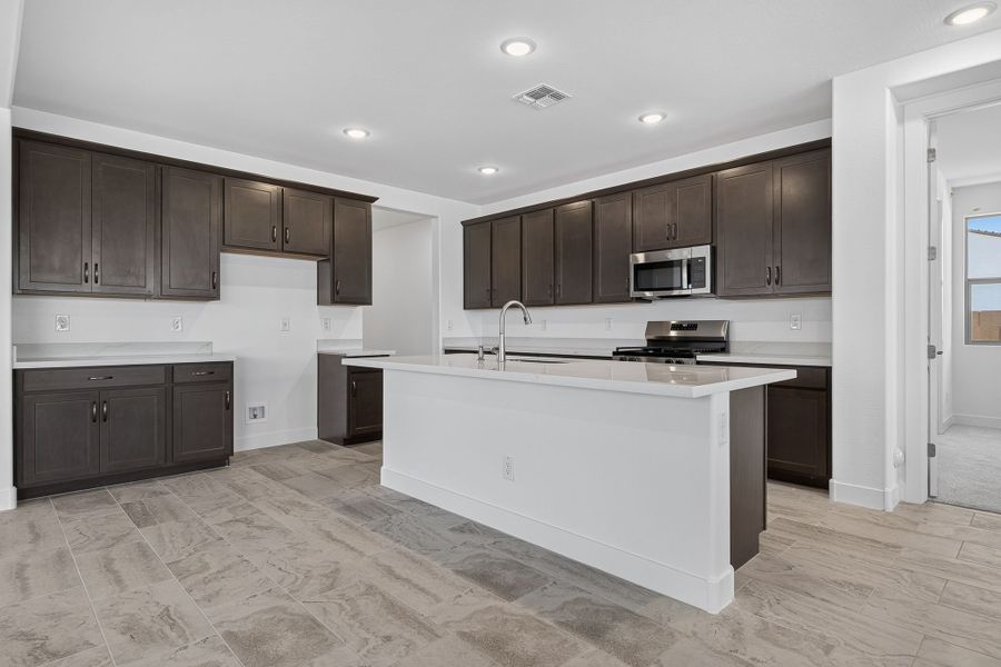 Furnished interior view inside a new home in The Grove at El Cidro, Goodyear (Image 6).