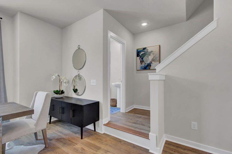 Stairs to Upper Level