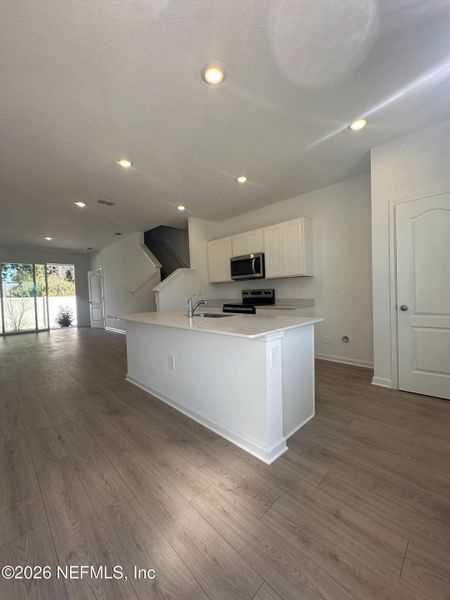 Furnished interior view inside a new home in Stokes Landing, St. Augustine (Image 12).