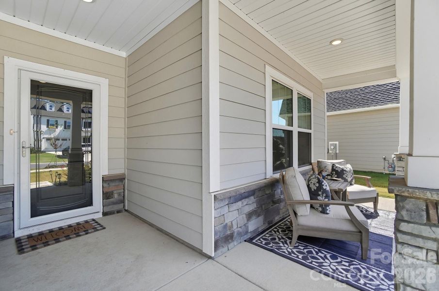 Exterior details and patio area of a home in , Monroe (Image 22).