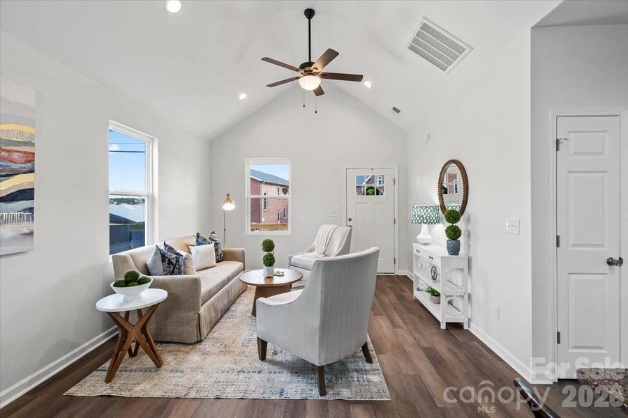 Floorplan staged in another location