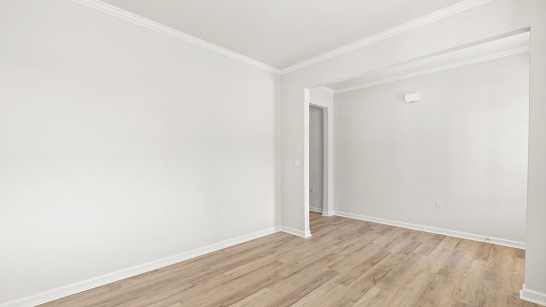 Representative unfurnished interior of a home built from the Hayden by D.R. Horton in Liberty Crossing, Braselton (Image 14).