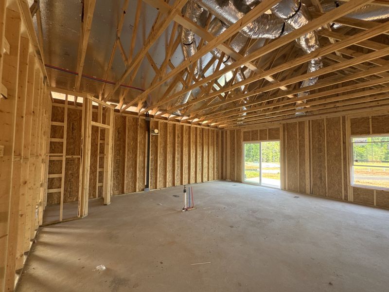 In-progress construction of a new home in Declaration Homes, Grovetown, GA (Image 6).