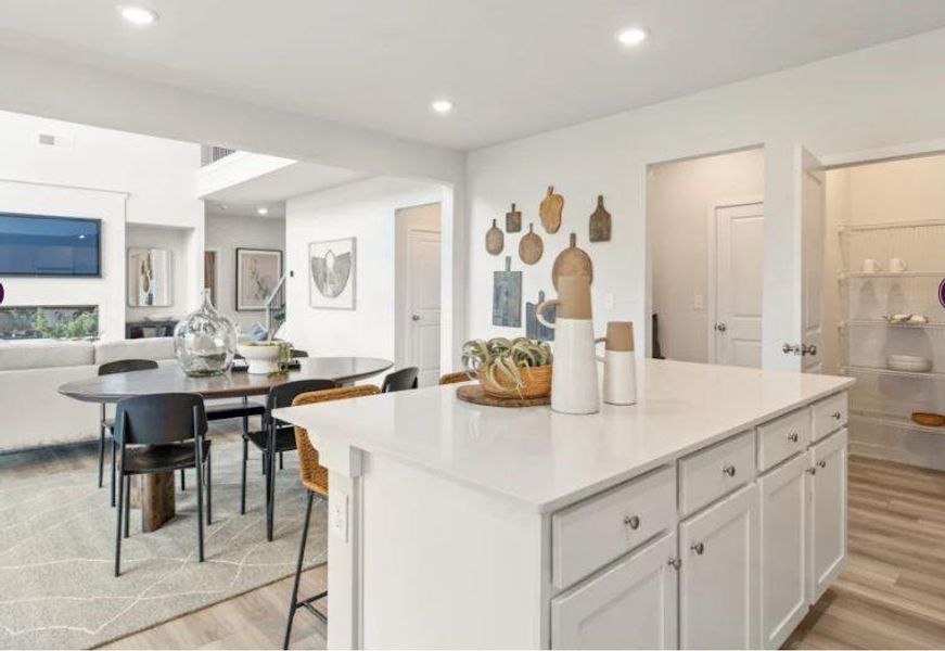 Furnished interior view inside a new home in The Estates at Gainesville Township, Gainesville (Image 19).