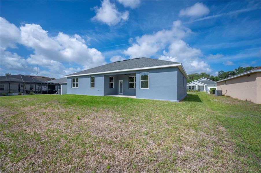 Exterior details and patio area of a home in , Mulberry (Image 4).