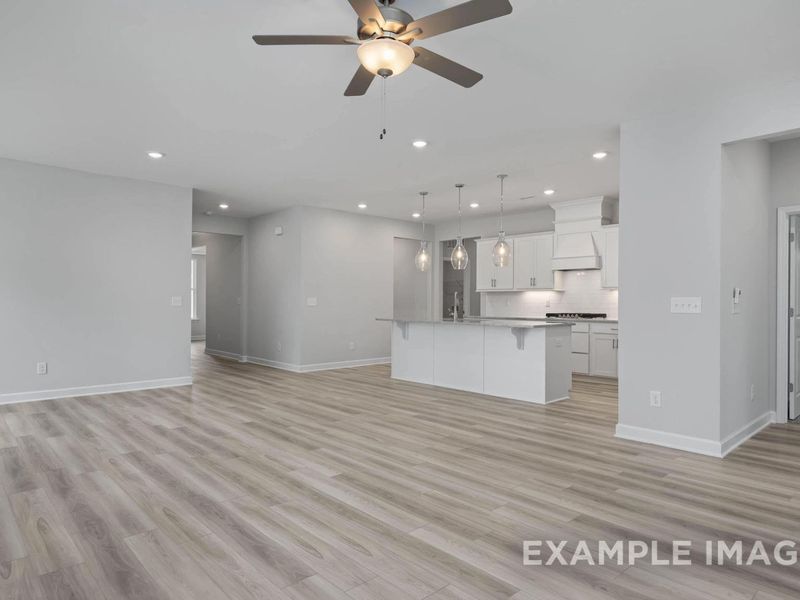 Spacious, unfurnished interior of a new home in Retreat at North Main, Lillington (Image 21).