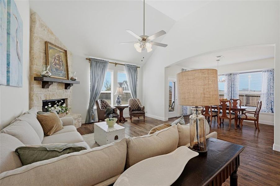 Furnished interior view inside a new home in , Sherman (Image 15). Furnished interior view inside a new home in , Sherman (Image 15).