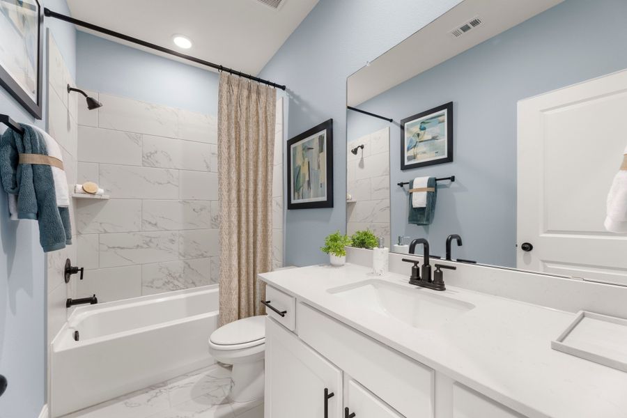 Representative furnished interior of a home built from the The Laurel G by Davidson Homes LLC in Heartland, Heartland (Image 6).