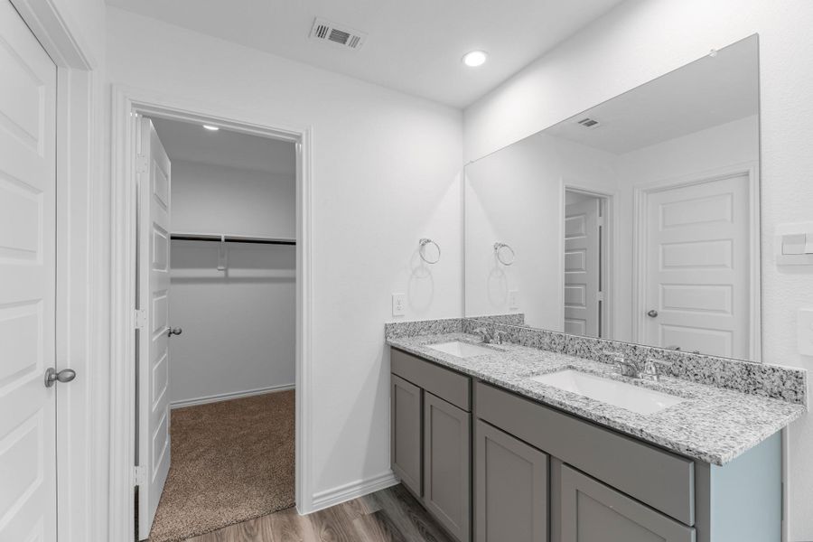 Furnished interior view inside a new home in Reserve at Mallard Lakes, Orange (Image 6). Furnished interior view inside a new home in Reserve at Mallard Lakes, Orange (Image 6).