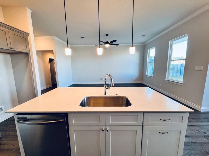 Close-up of interior finishes inside a home in Grand Oaks Reserve, Cleveland (Image 16).