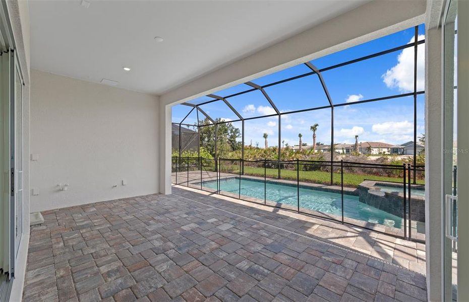 Exterior details and patio area of a home in BeachWalk by Manasota Key, Englewood (Image 4). Exterior details and patio area of a home in BeachWalk by Manasota Key, Englewood (Image 4).