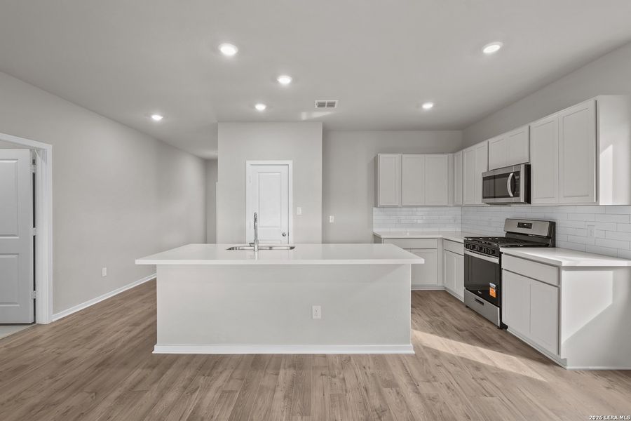Furnished interior view inside a new home in Garden Grove, San Antonio (Image 13).