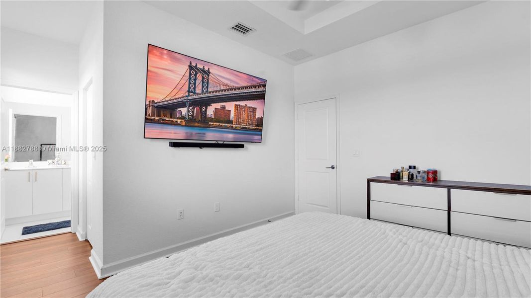 Furnished interior view inside a new home in , Coral Springs (Image 29).