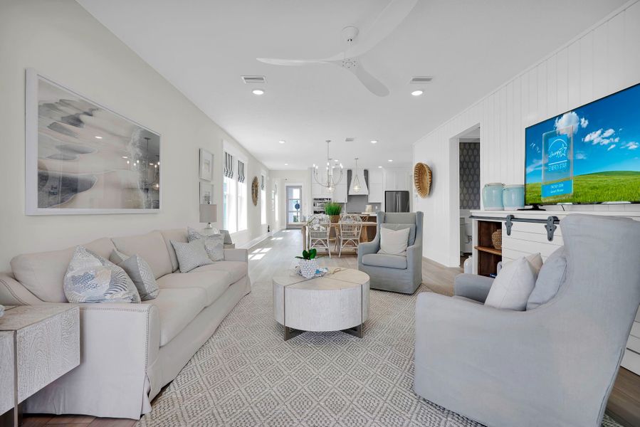 Representative furnished interior of a home built from the The Hernando by Providence Homes (Florida) in Reflections at Nocatee, Nocatee (Image 7).