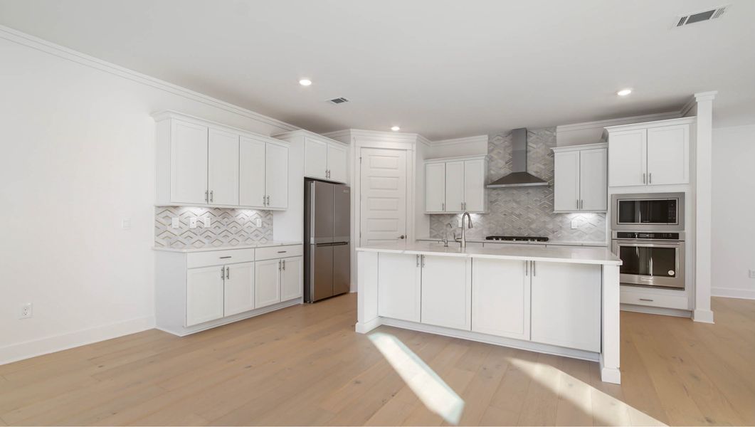 Furnished interior view inside a new home in Parkside, Santa Rosa Beach (Image 10). Furnished interior view inside a new home in Parkside, Santa Rosa Beach (Image 10).