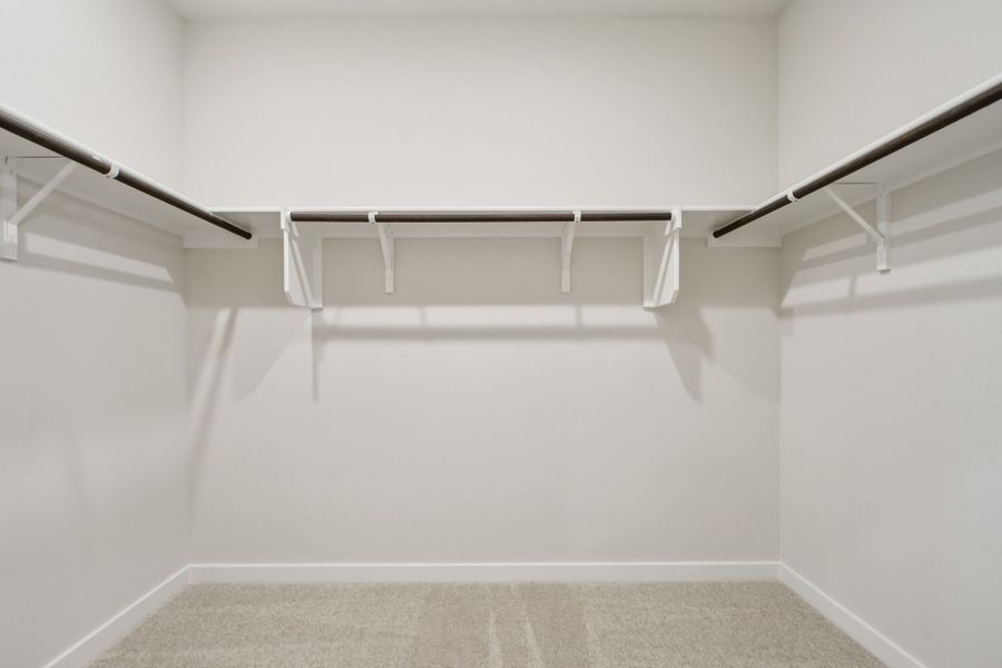 A staircase in a room.