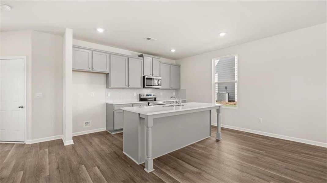 Furnished interior view inside a new home in Brookland Commons, Monroe (Image 10).