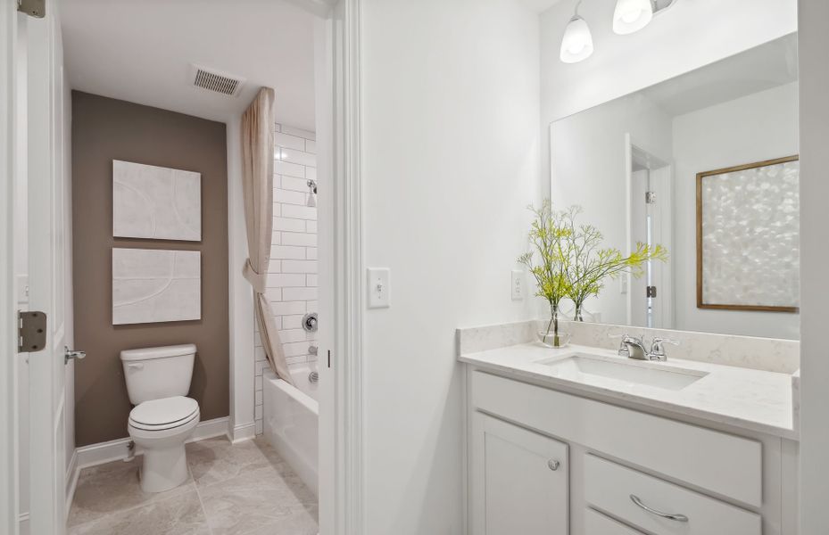 Furnished interior view inside a new home in Hamilton Place, Cartersville (Image 35).