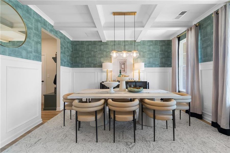 Furnished interior view inside a new home in Trinity Park, McDonough (Image 14).