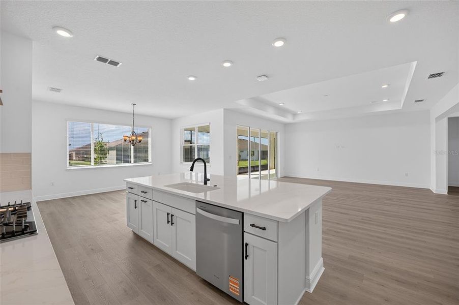 Furnished interior view inside a new home in , Ocala (Image 8).