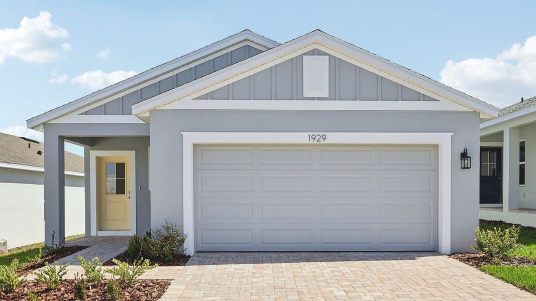The Atlantic floor plan by DRB Homes in Hamilton Bluff located in Haines City, FL
