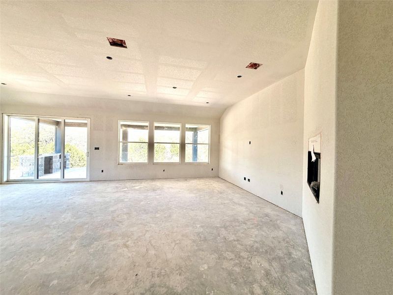 In-progress construction of a new home in , Bertram, TX (Image 9).