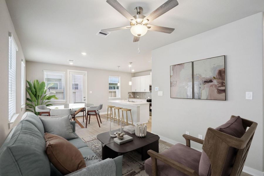 Photo is not of the actual home but is an inspirational photo of builder’s model home and may depict options, furnishings, and/or decorator features that are not included. Photo is not of the actual home but is an inspirational photo of builder’s model home and may depict options, furnishings, and/or decorator features that are not included.