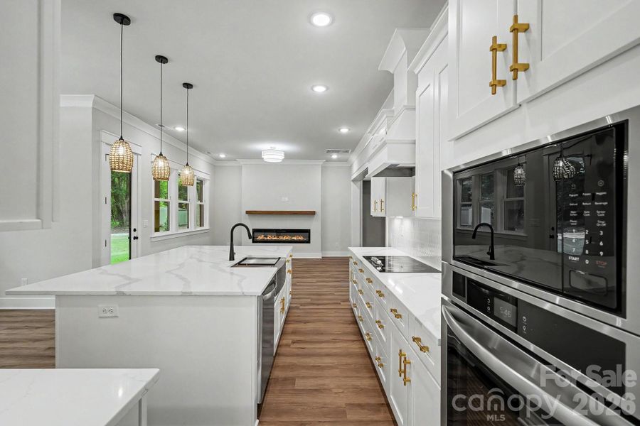 Furnished interior view inside a new home in , Monroe (Image 7).