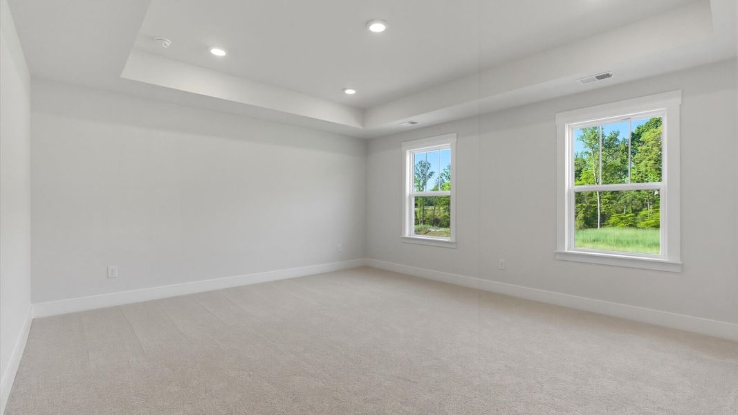 Furnished interior view inside a new home in Harrier Point, Woodruff (Image 27).
