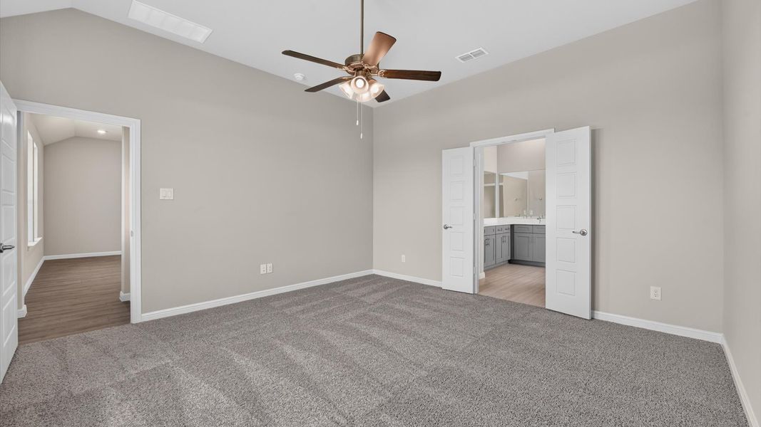 Representative unfurnished interior of a home built from the The Willow by D.R. Horton in Morningstar, Aledo (Image 26). Representative unfurnished interior of a home built from the The Willow by D.R. Horton in Morningstar, Aledo (Image 26).