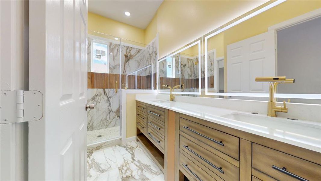 Furnished interior view inside a new home in , Balch Springs (Image 13).