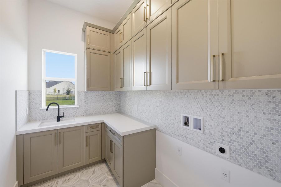 Furnished interior view inside a new home in Bridgewater, Jupiter (Image 8).