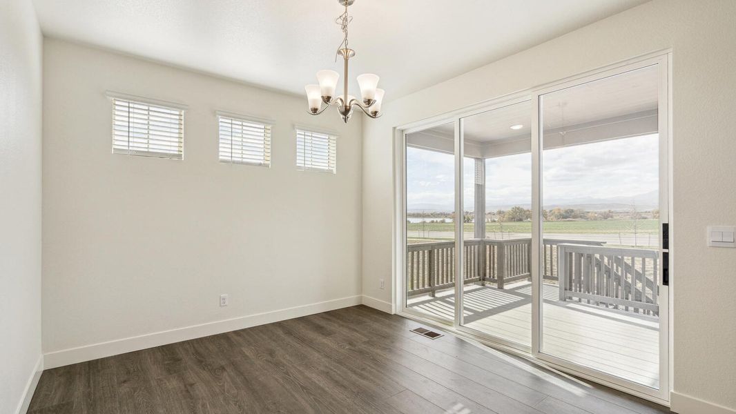 Spacious, unfurnished interior of a new home in Vantage, Berthoud (Image 16). Spacious, unfurnished interior of a new home in Vantage, Berthoud (Image 16).